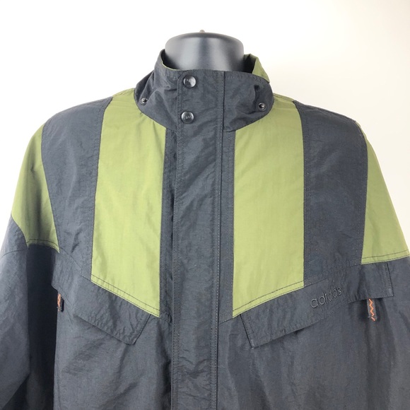 Men's Adidas XL Windbreaker Jacket Full Zip - Picture 4 of 7